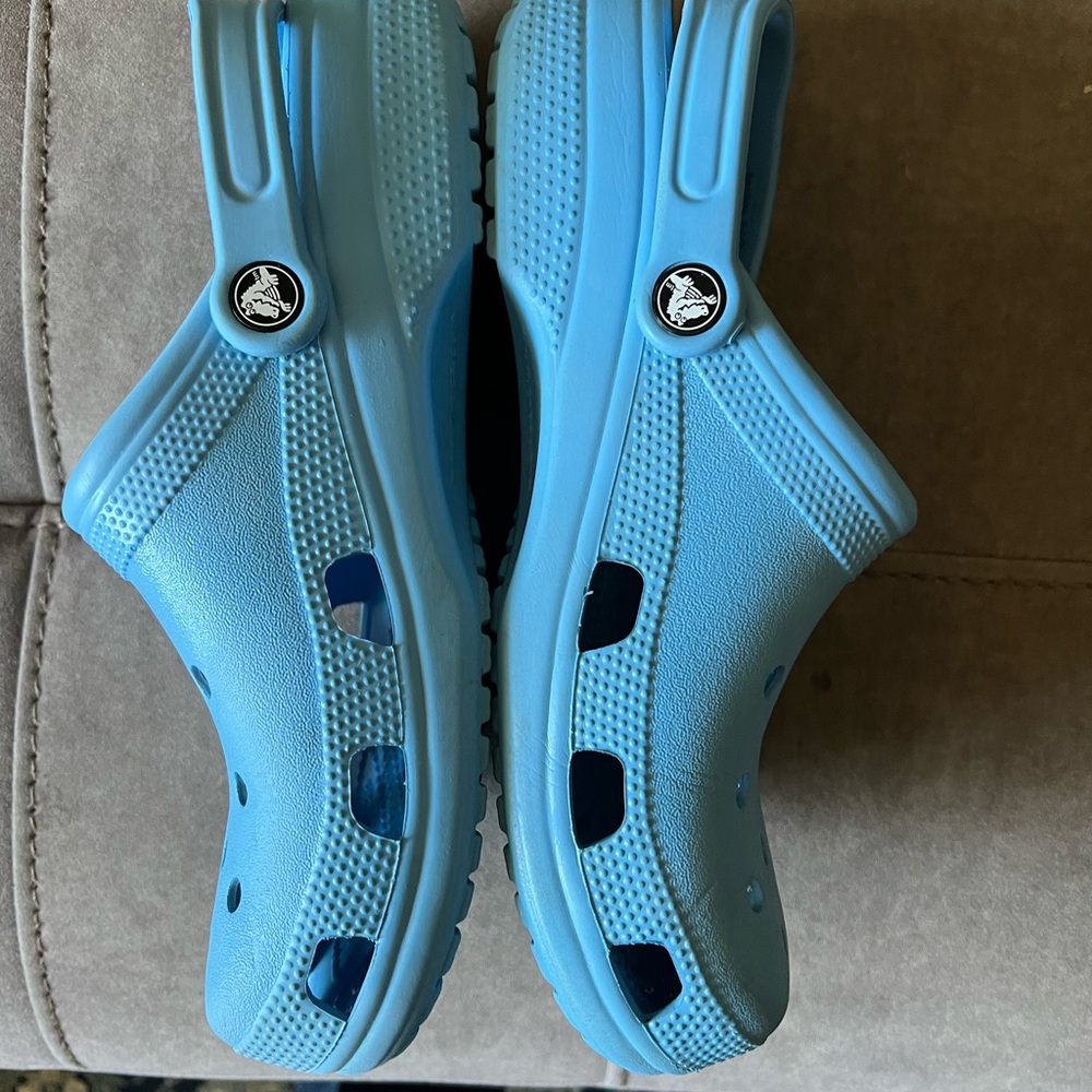 CROCS Womens Sky Blue Sandals - Picture 5 of 5